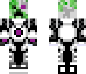 purple cyborg creeper