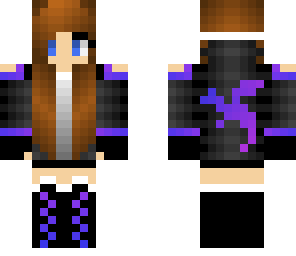 brown hair galaxy dragon