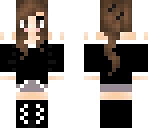 black or white