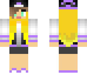 purple girl jock