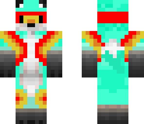 super cyan girl