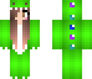lime green dino onesie
