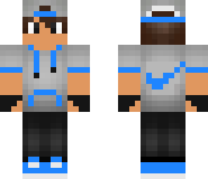 blue nike guy