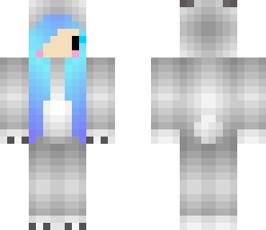 polar bear girl edit