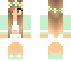 edited mint girl