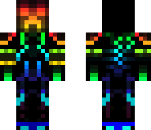 edited electric colored creeper