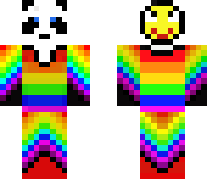 rainbow panda