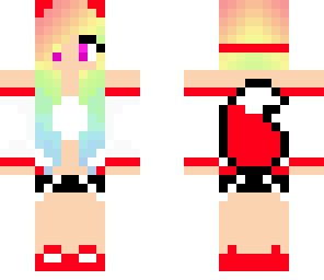 rainbow fox girl
