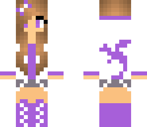 purple enderdragon girl
