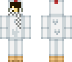 chiken suit scarf boy