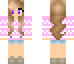 pastel pink girl