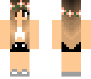 flower crown girl