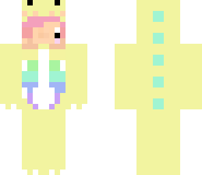 rainbow dino girl