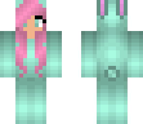 pastel gothic bunny