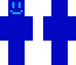 blue man