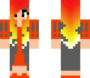 flame girl