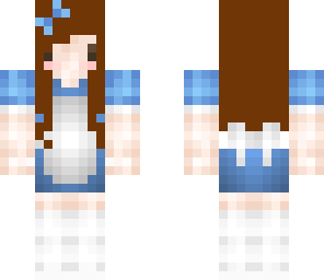 chibi alice in wonderland brunette edit
