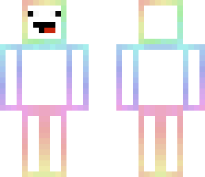 crazy outline man