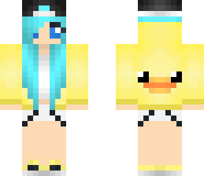 kawaii duck girl