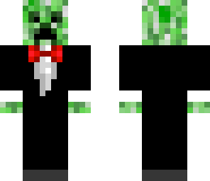 creeper in a tux