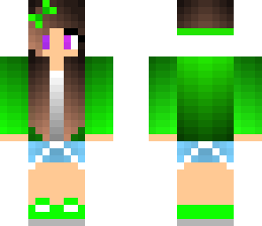 green girl