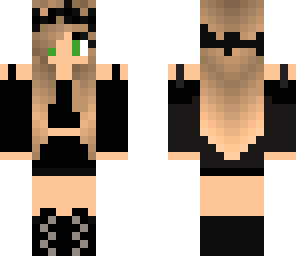 green goth girl