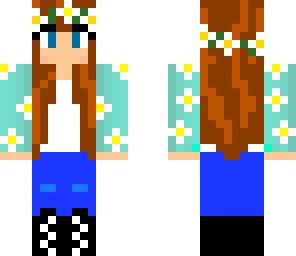 flowery girl