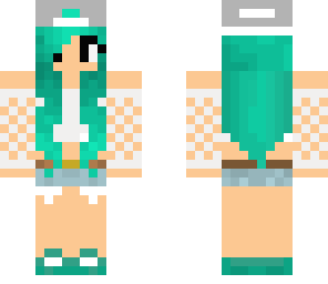 newly edited teal cool girl
