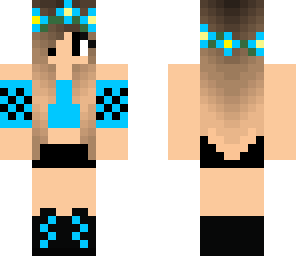 blue summer girl