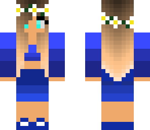 blue summer girl