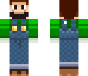 luigi with no hat