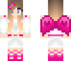 pink winged girl