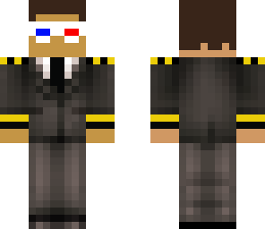 pilot with 3d glasses