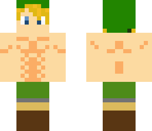shirtless link