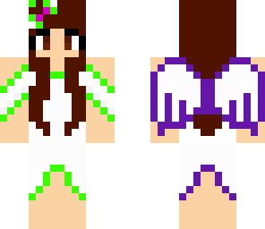 green purple angle
