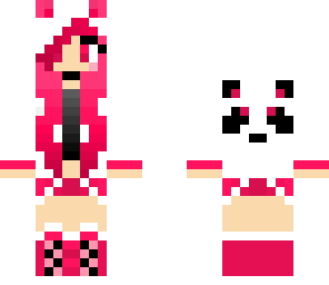 pink panda girl