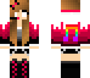 pink music lover girl