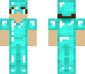 dude in diamond armour