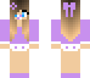 baby purple girl