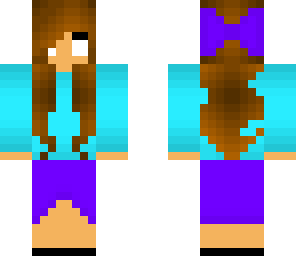 cute herobrine girl