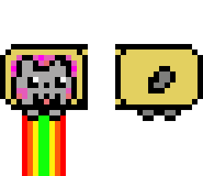 nyan cat edited not mine