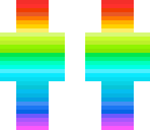 rainbow skin