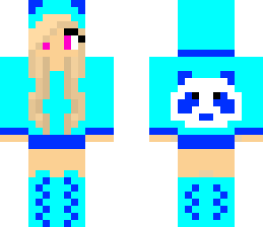blue girl