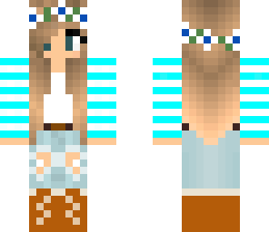 blue striped