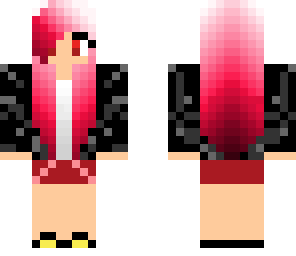 edited red girl