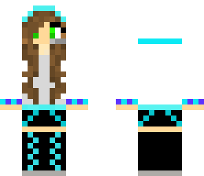 blue headphone girl