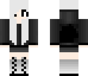 white hair girl
