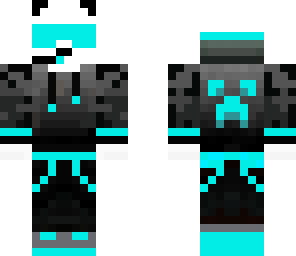 blue gamer panda