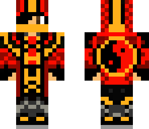 red and gold ninja