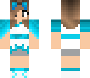 blue girl